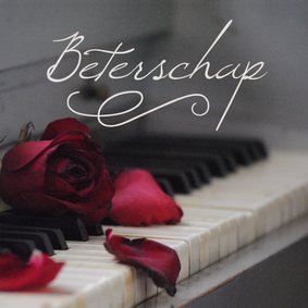 Beterschap kaart muziek piano