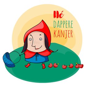 Beterschap kleurplaat roodkapje