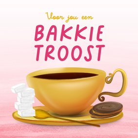 Beterschapskaart 'Bakkie Troost'