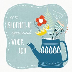 Beterschapskaart - Een bloemetje speciaal voor jou