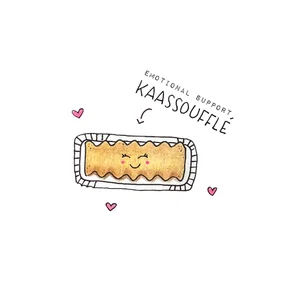Beterschapskaart emotional support kaassouffle 