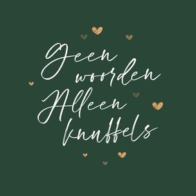 Beterschapskaart knuffels hartjes ernstig ziek sterkte