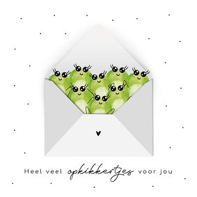 Beterschapskaart voor jou heel veel opkikkertjes aquarel 