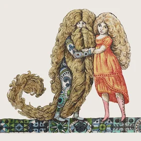 Bijzondere illustratie uit een kinderboek