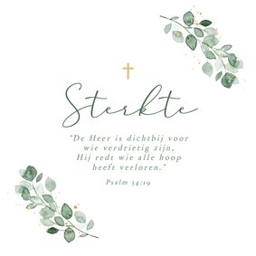 Christelijke sterktekaart natuurlijk kracht