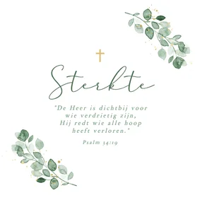 Christelijke sterktekaart natuurlijk kracht