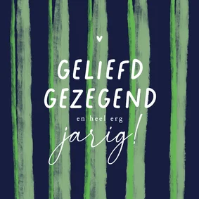 Christelijke verjaardag kaart man gezegend jarig