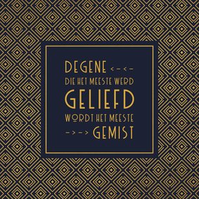 Condoleance het meeste geliefd het meeste gemist