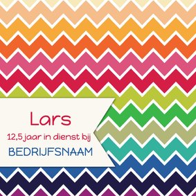 Driehoek jubileum medewerker - DH