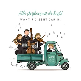 Driewieler met orkest 