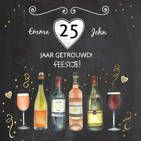 Feest wijn jubileum