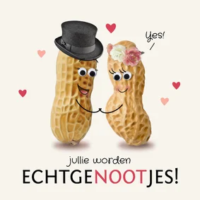 Felicitatie echtgenoten huwelijk