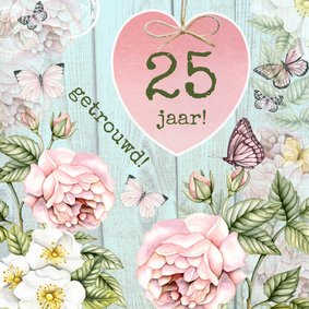 felicitatie jubileum vintage