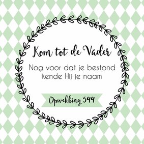 Felicitatie Opwekking 599 (01) - WW