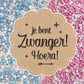 Felicitatie Zwanger Muisjes ster