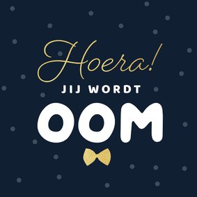 Felicitatiekaart oom confetti gefeliciteerd