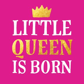 Geboorte - little queen is born