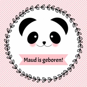 Geboorte meisje "Panda"- WW