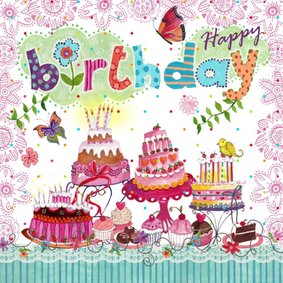 Gefeliciteerd Taart Wolken Cupcake