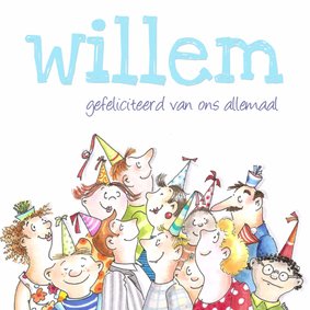 Gefeliciteerd van ons allemaal