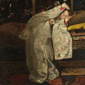 George Breitner. Meisje in witte kimono