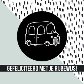 Geslaagd kaart Rijbewijs