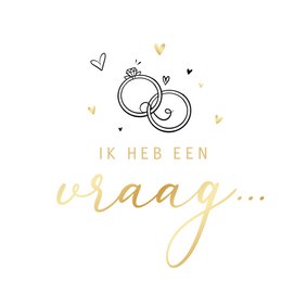 Getuige kaart doodle timeline illustratie hartjes goud