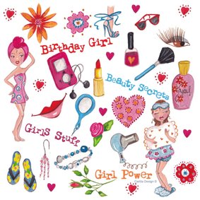 Girls Stuff Jarig Cartita Design