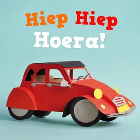 Hiep hiep hoera rode eend