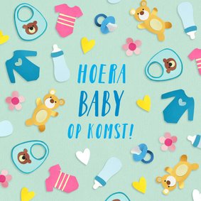 Hoera baby op komst