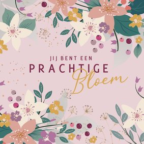 Italiaanse bloemenkaart 2