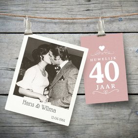 Jubileum 40 jaar hout