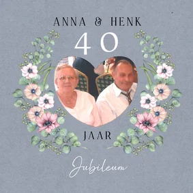 Jubileumkaart annemoontakken