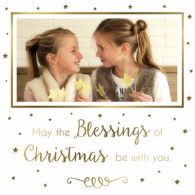 Kerstkaart Blessings - WW