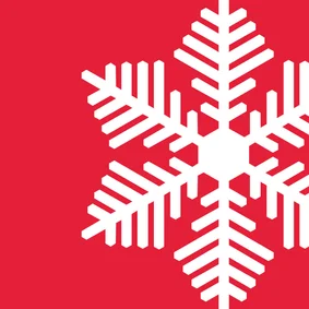 Kerstkaart CliniClowns Sneeuw