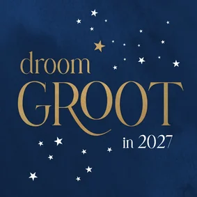 Kerstkaart zakelijk droom groot