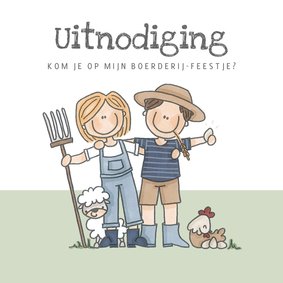 Kinderfeestje Boerderij