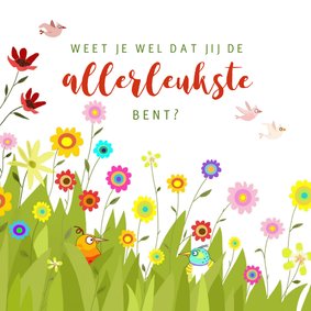 Liefdekaart - weet je wel dat jij de allerleukste bent?