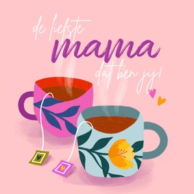 Moederdagkaart de liefste mama