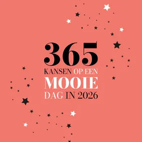 Nieuwjaar 365 mooie dagen in 2026