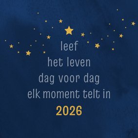 Nieuwjaarskaart met 11je