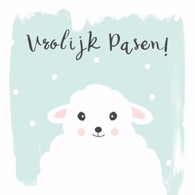 Paaskaart Schaap