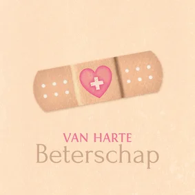 Pleister erop beterschapskaart