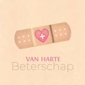 Pleister erop beterschapskaart