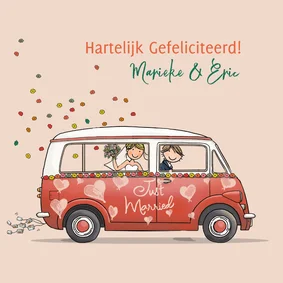 Retrobus hartjes Anet illustraties