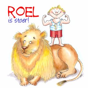 Roel is stoer