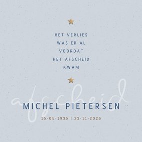 Rouw Afscheid na Alzheimer