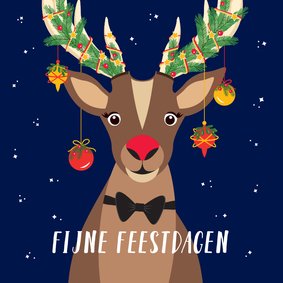 Rudolf wenst jullie fijne feestdagen