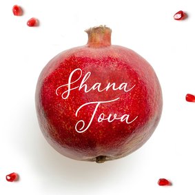 Shana Tova joods nieuwjaarskaart