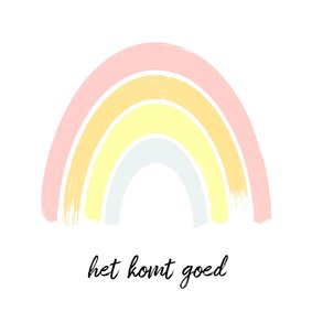 Sterkte kaart regenboog